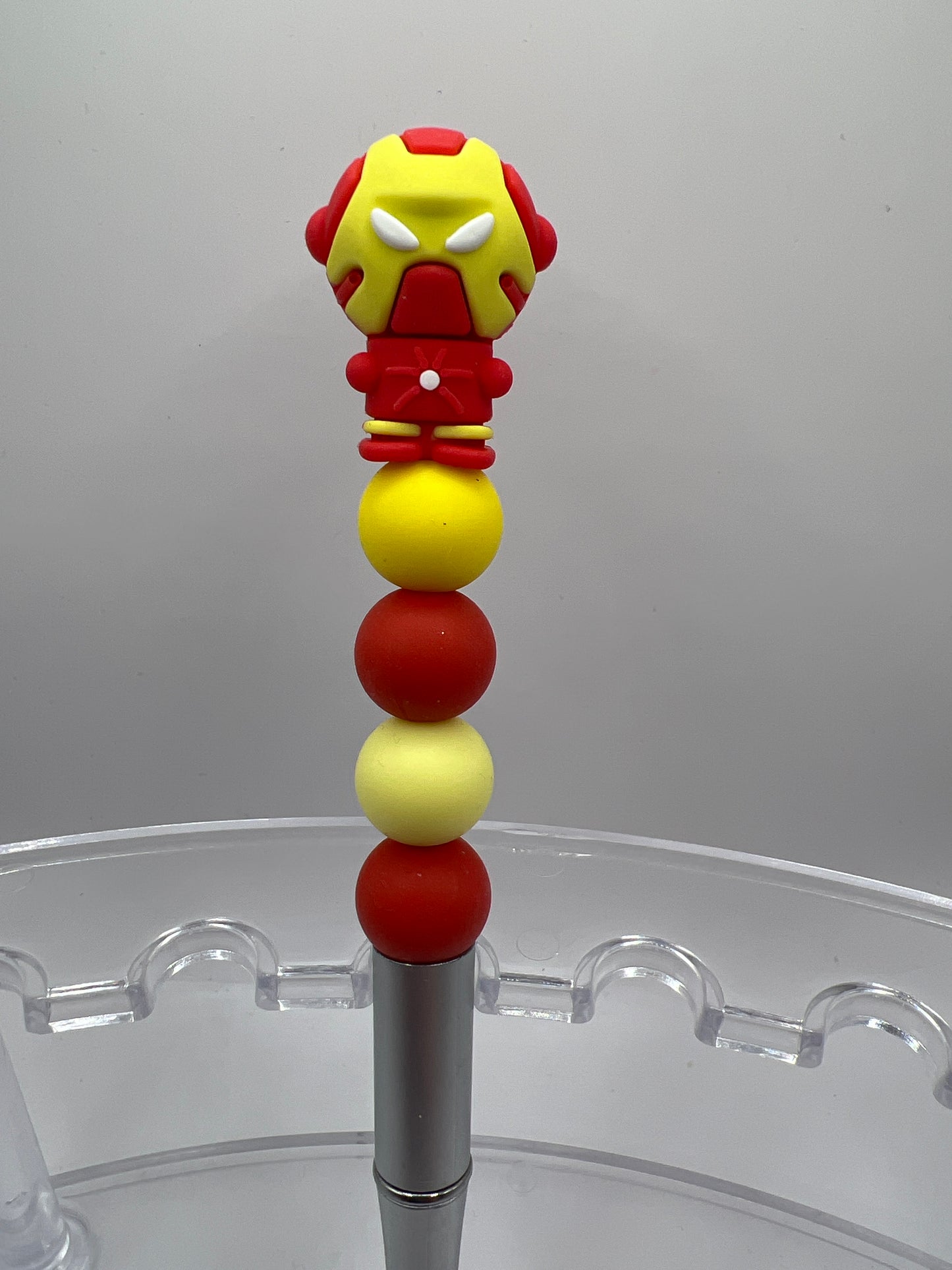 Beaded Pen with Removable Pen topper