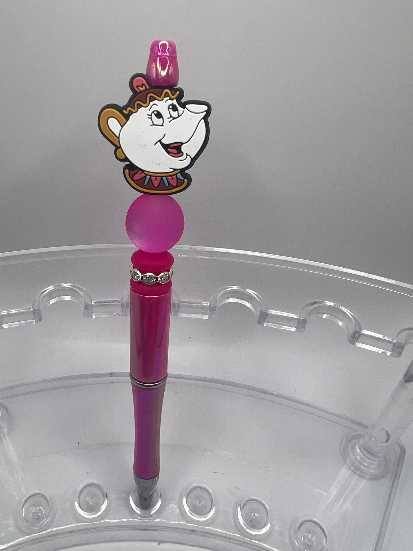 Mrs Potts Beaded Pen