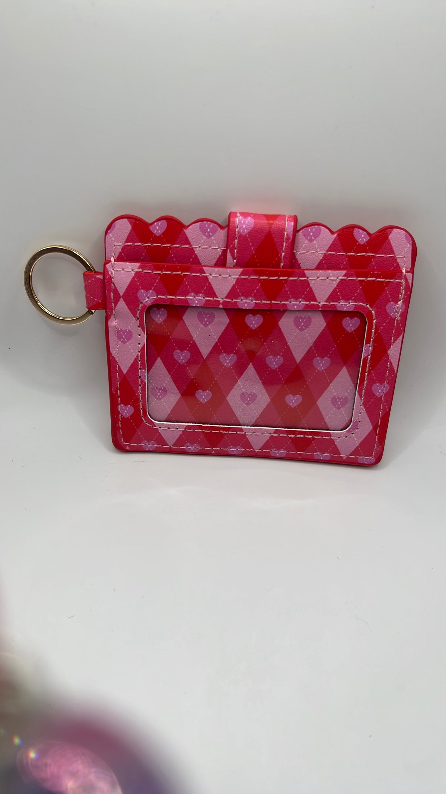 Red and pink wallet