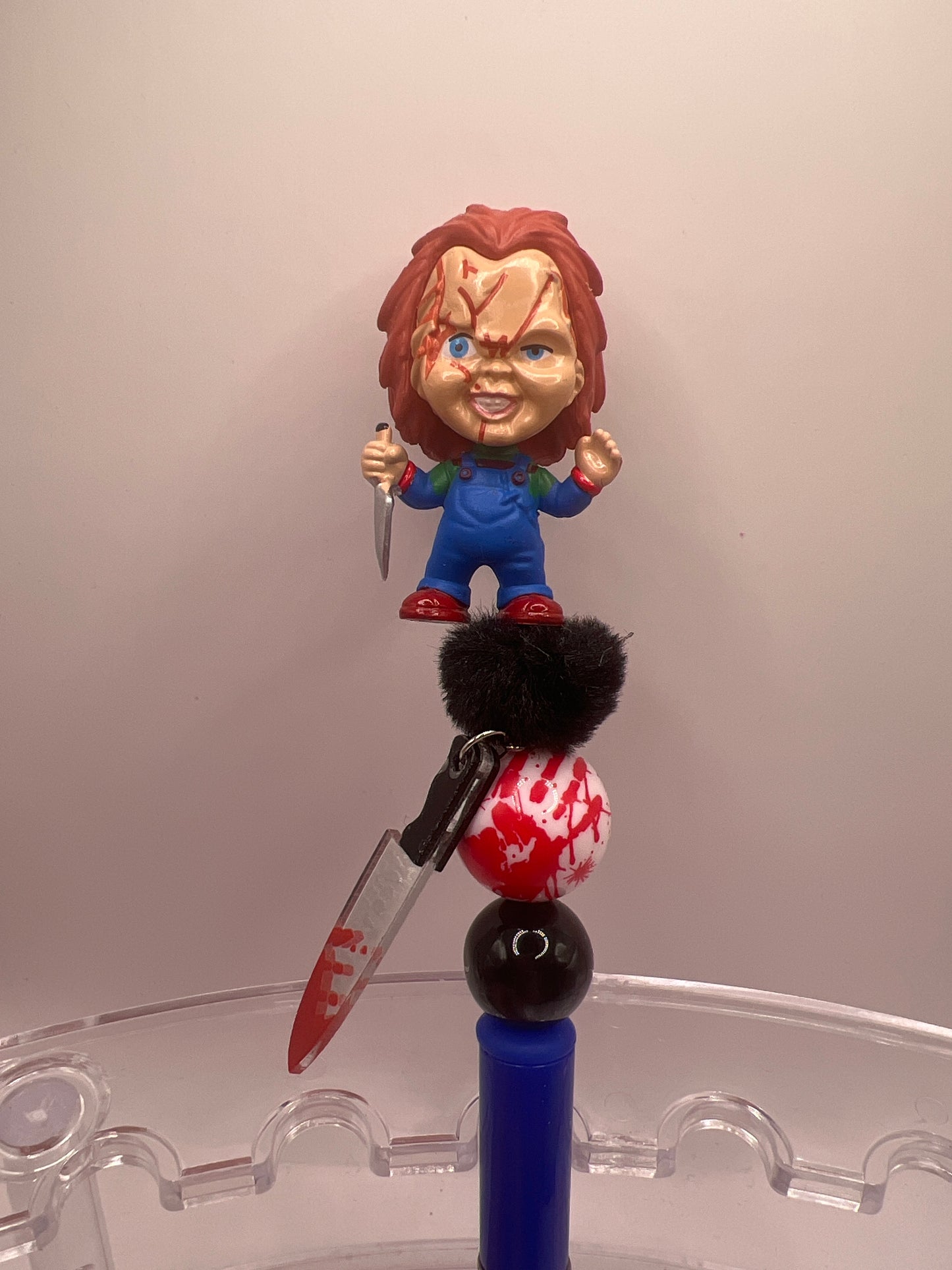 Chucky beaded pen