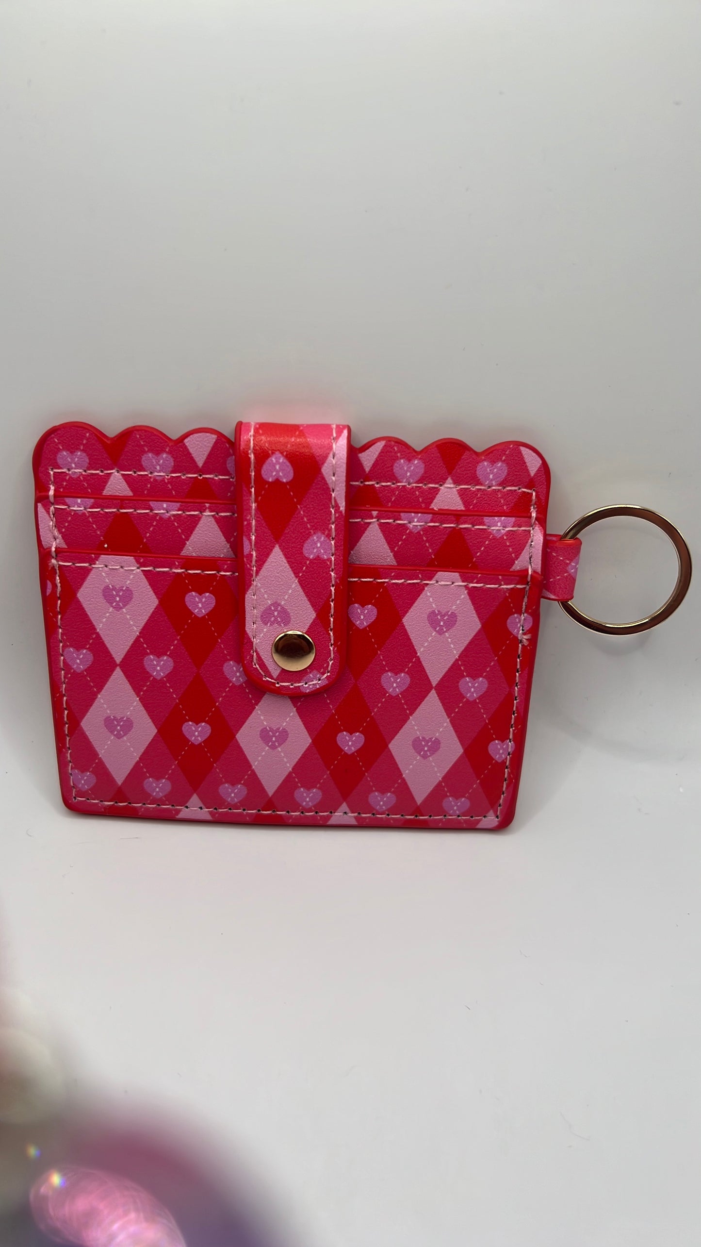Red and pink wallet