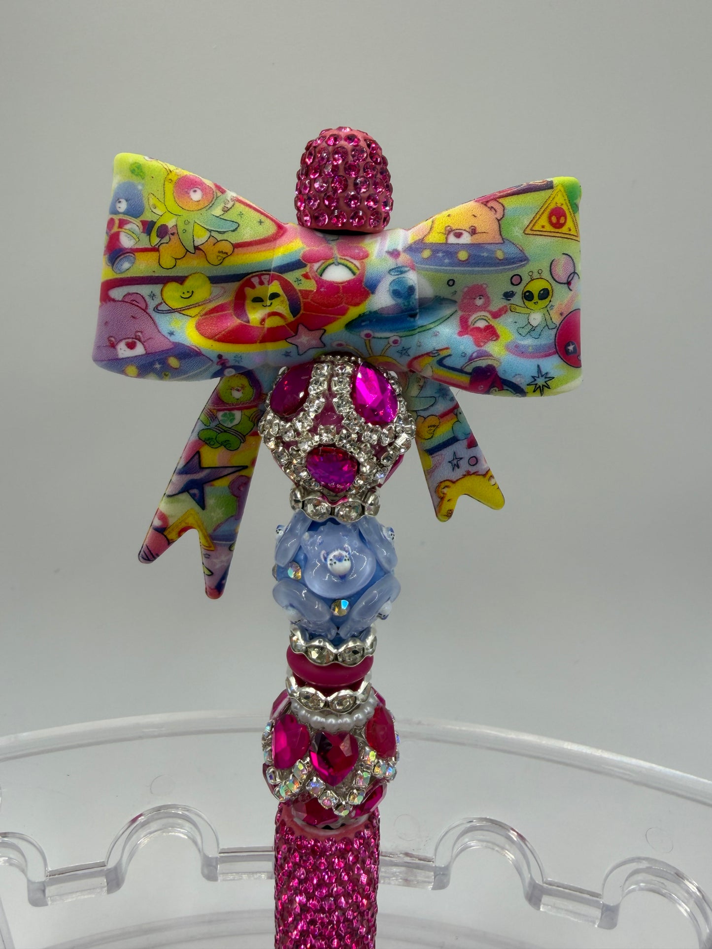 Care Bears Bow Beaded Pen