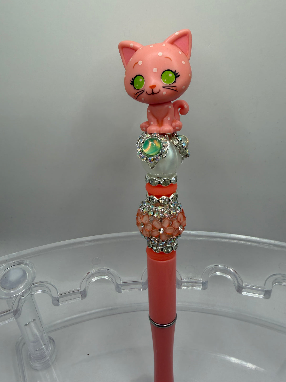 Custard Beaded Pen