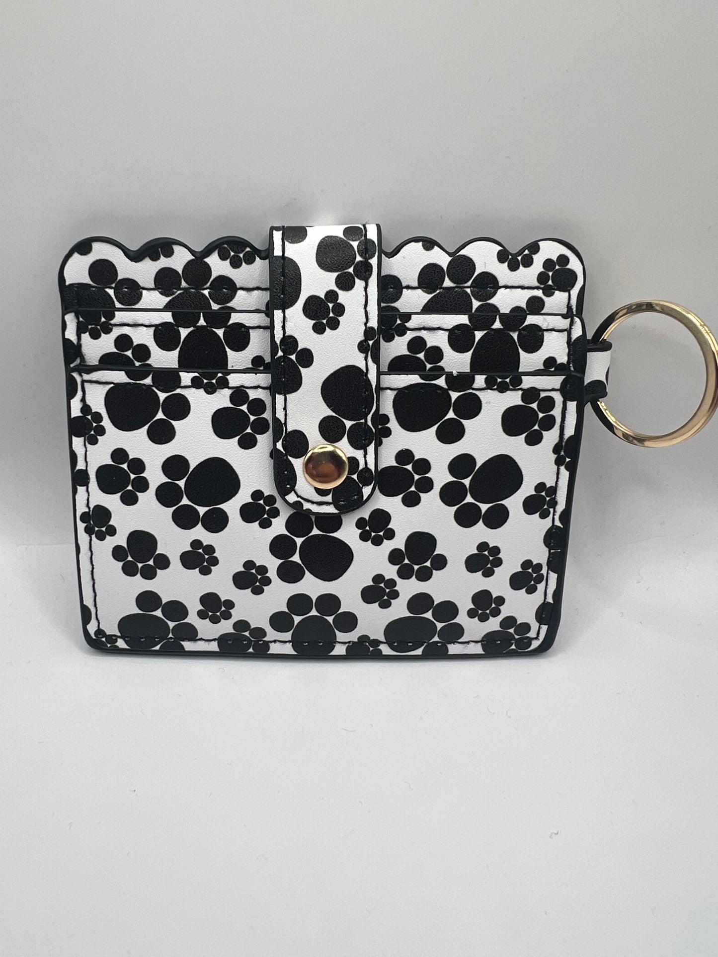 Paw print wallet