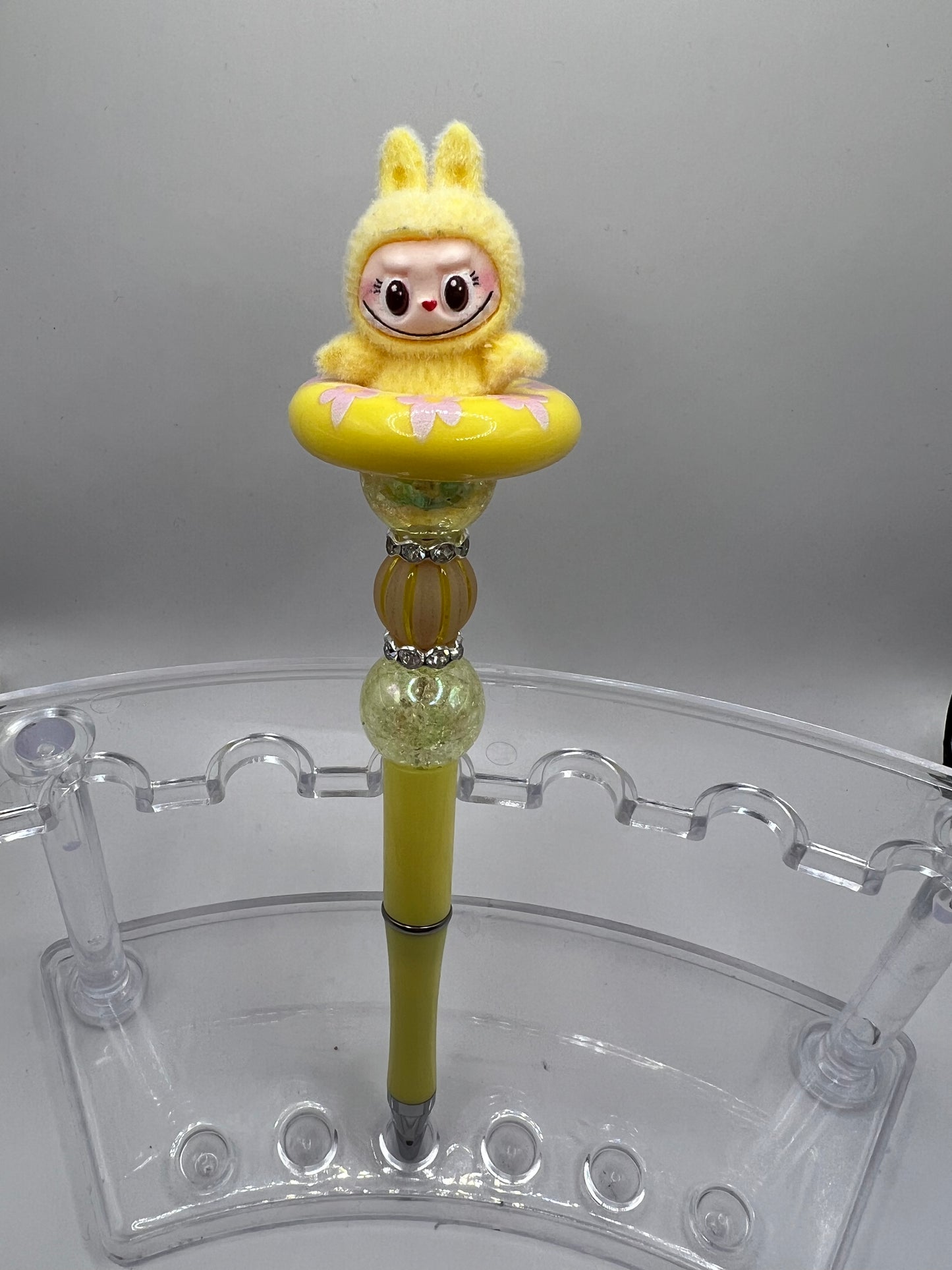 Yellow Labubu pen