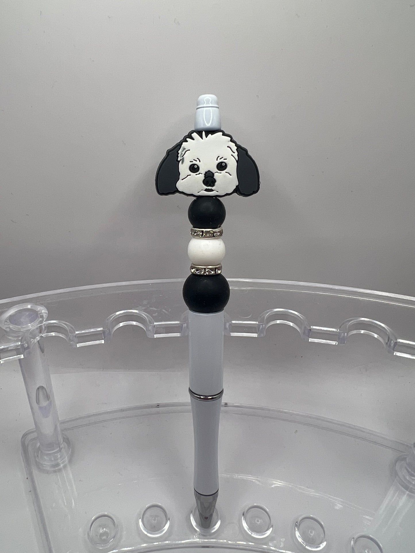 Puppy beaded pen