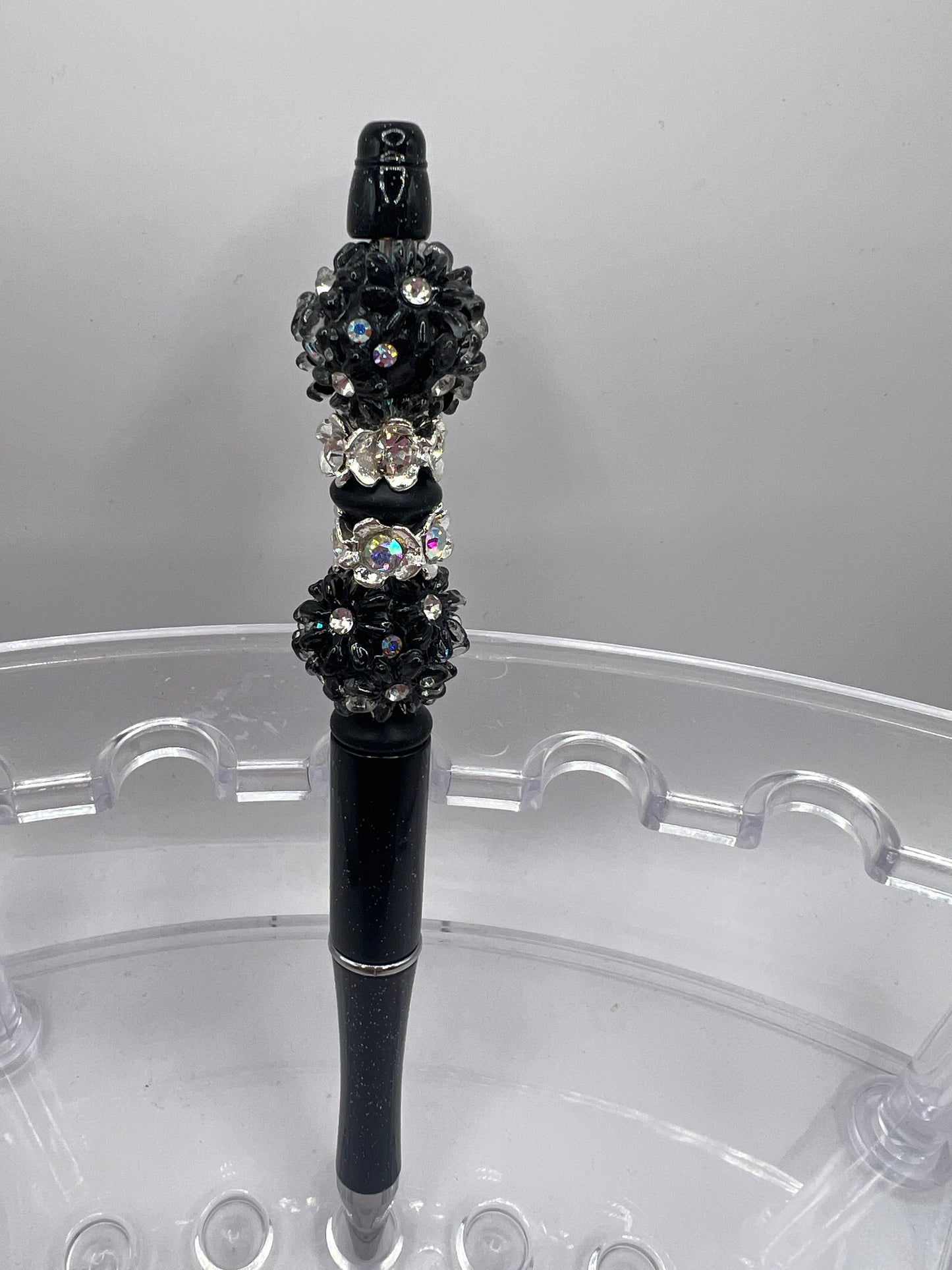 Black Beaded Pen