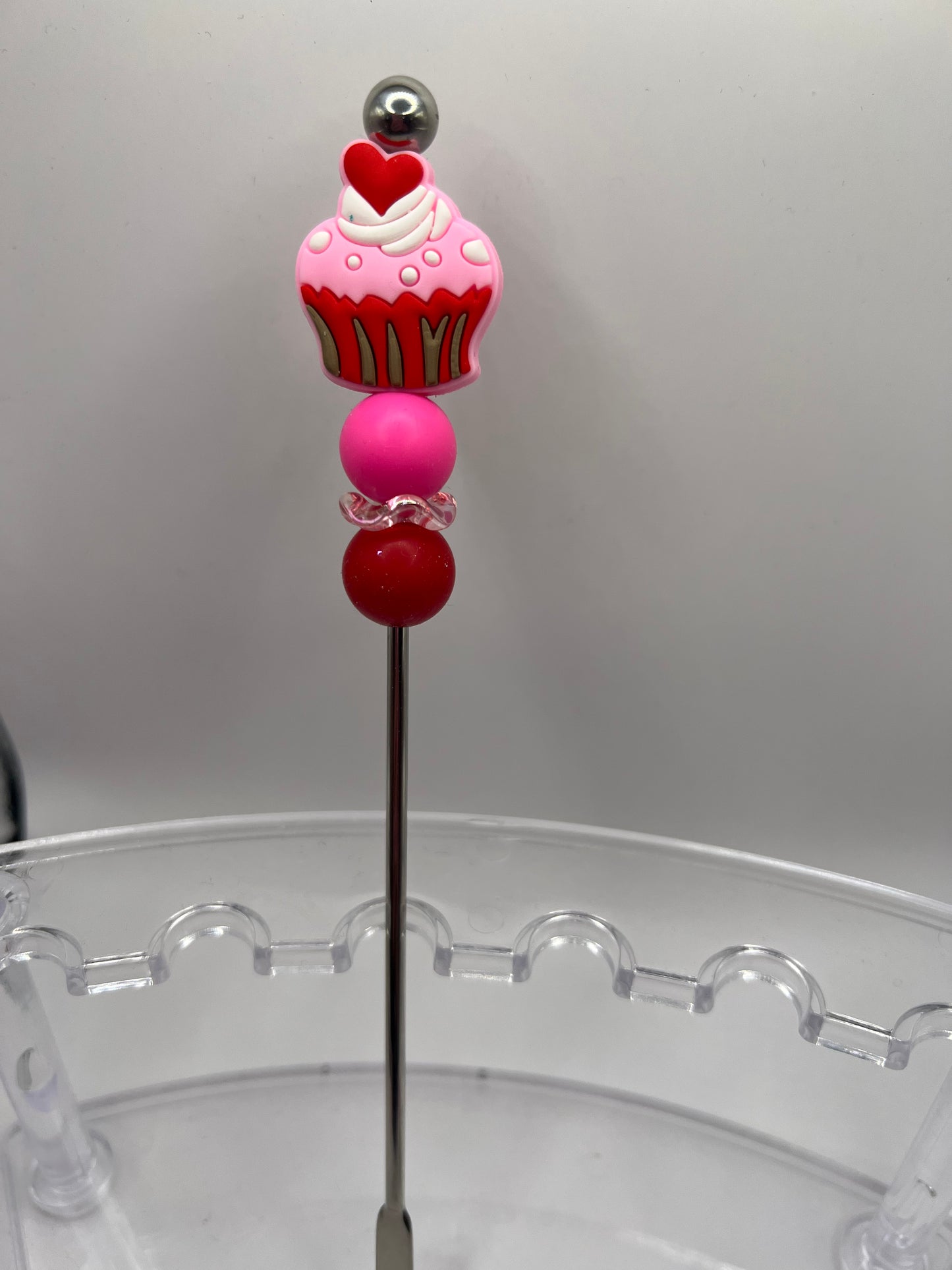 Cupcake Beaded Stir Stick
