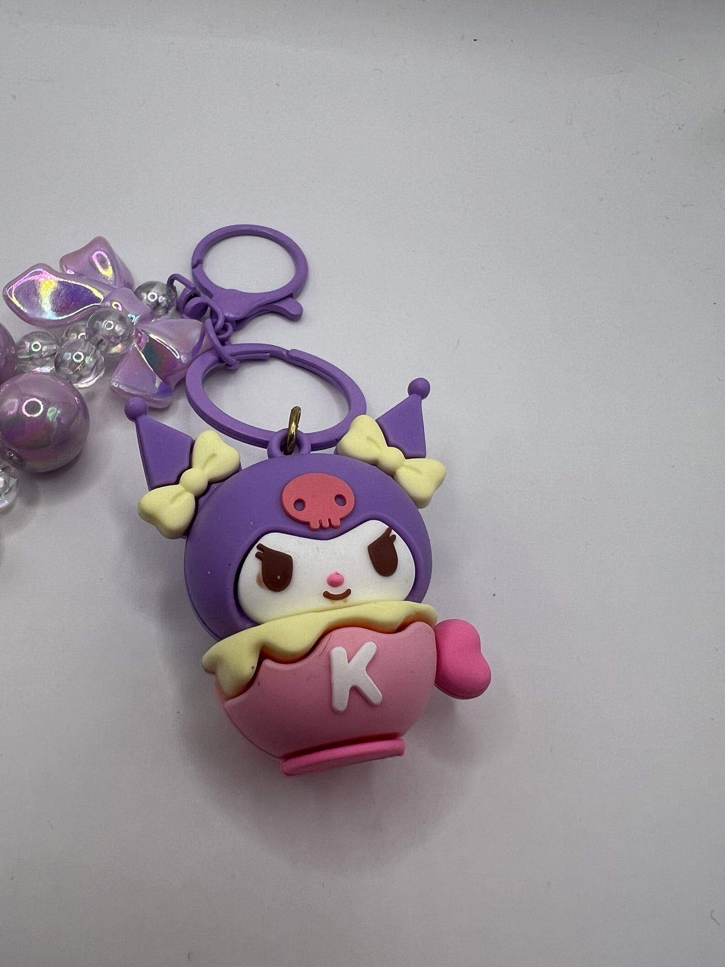 Can be used for either phone charm or purse charm or a keychain