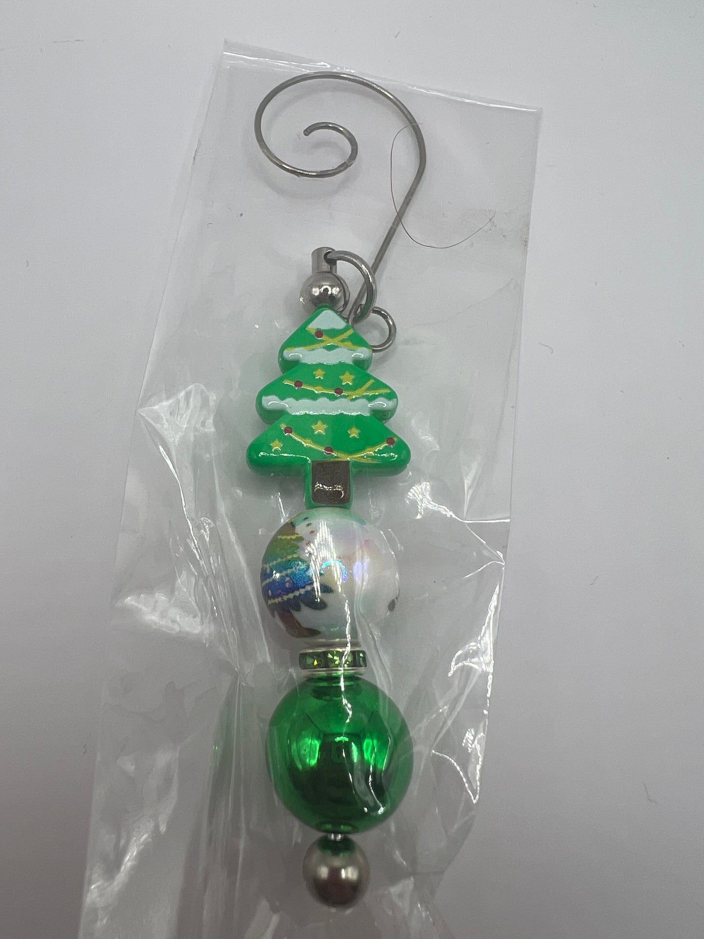 Green tree ornament