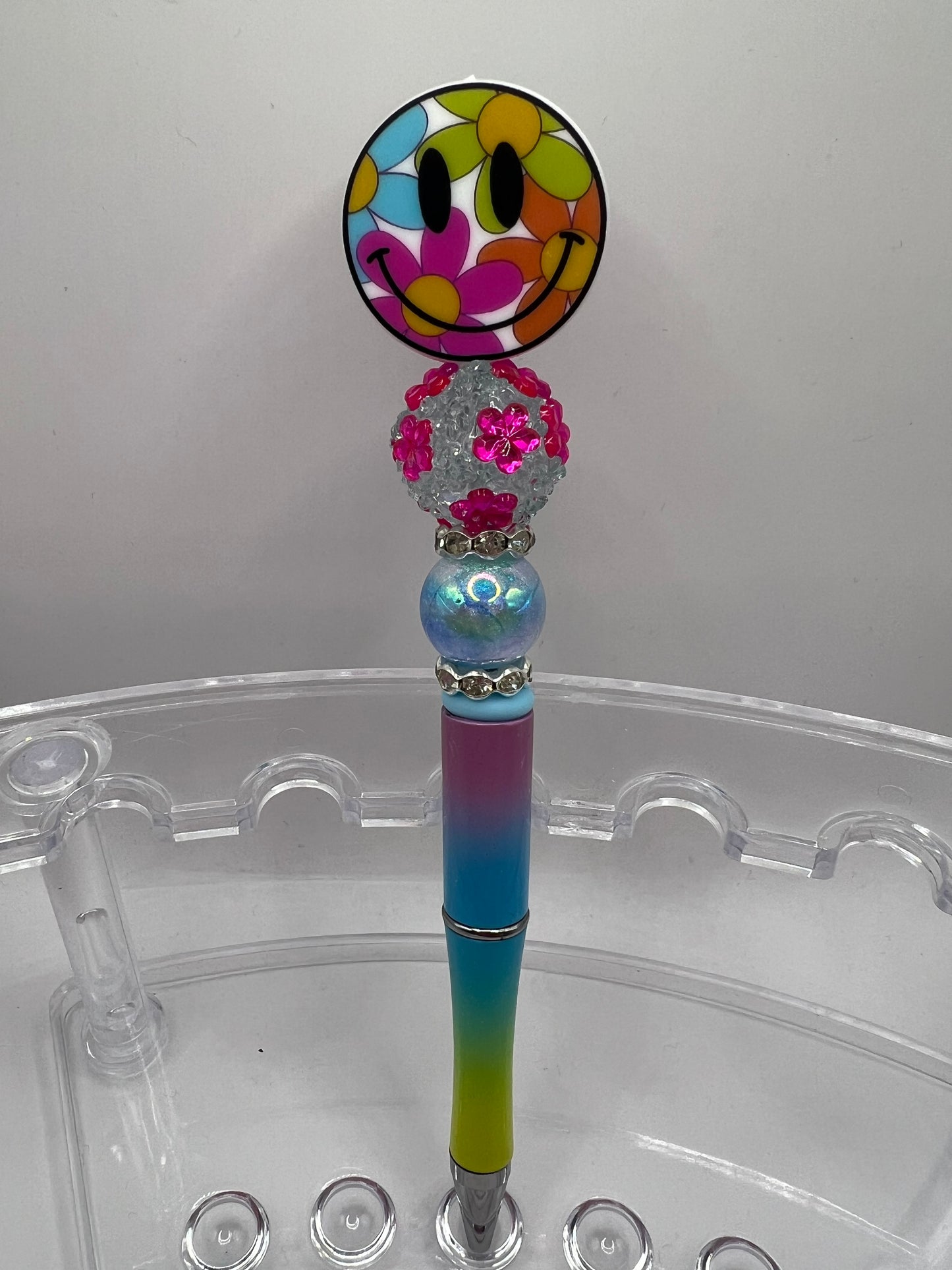 Smiley Beaded Pen