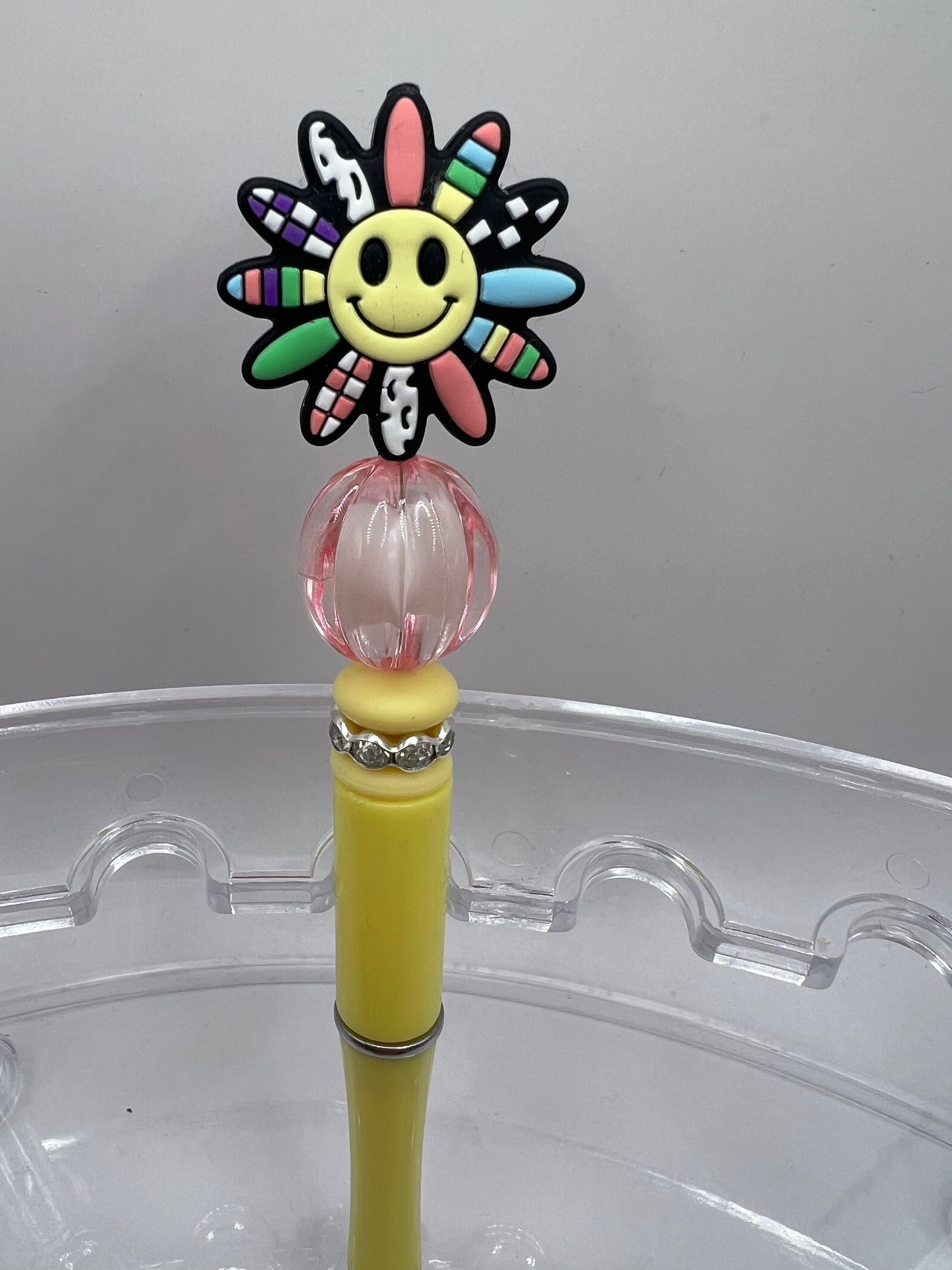 Smiley Beaded Pen