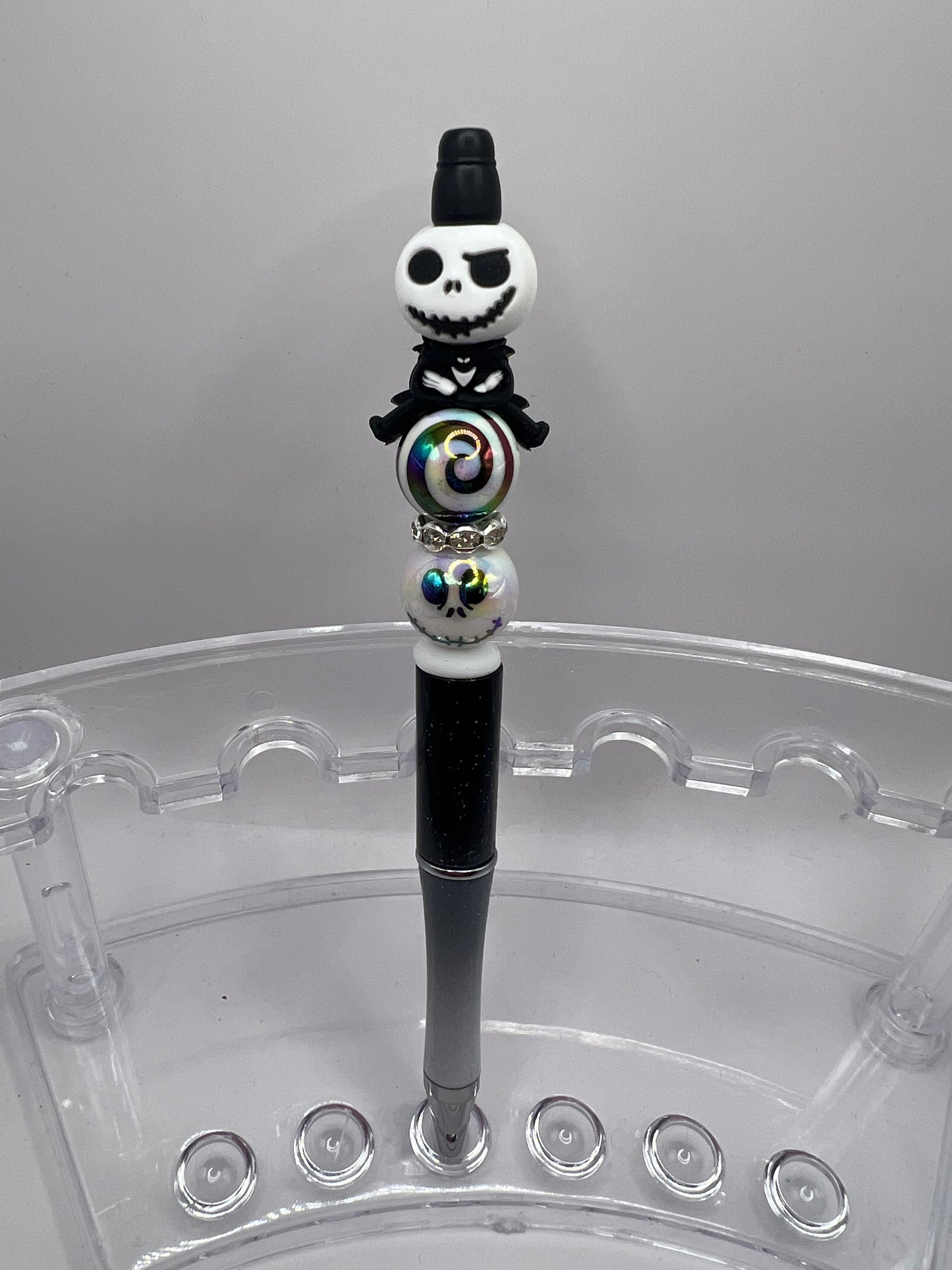 Jack Skellington beaded pen