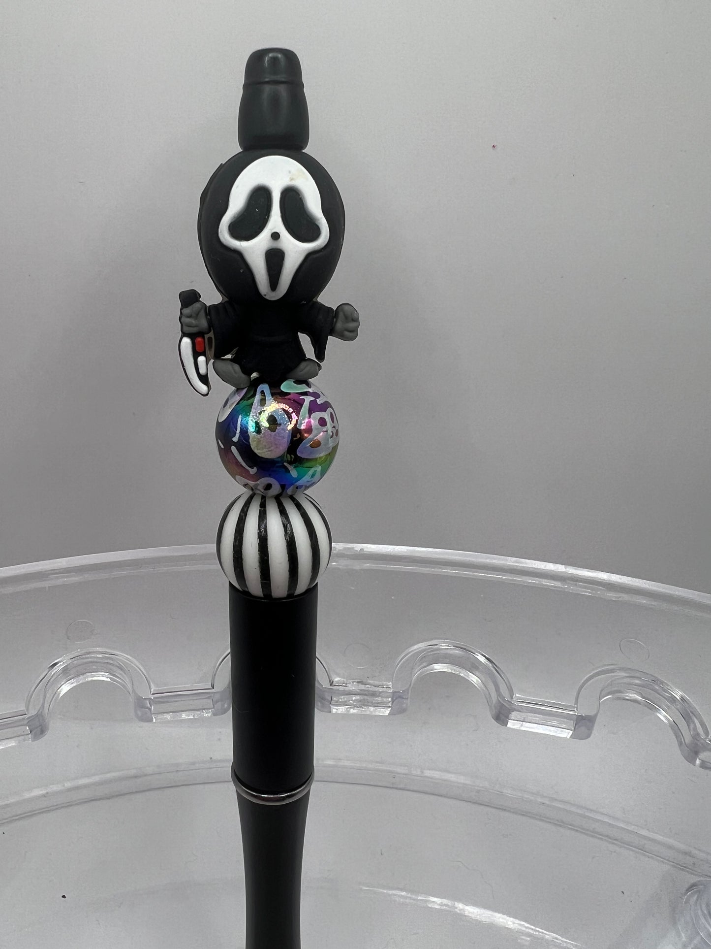 Scream beaded pen