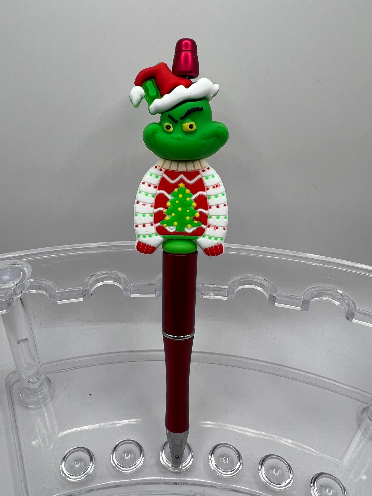 Grinch Christmas sweater pen