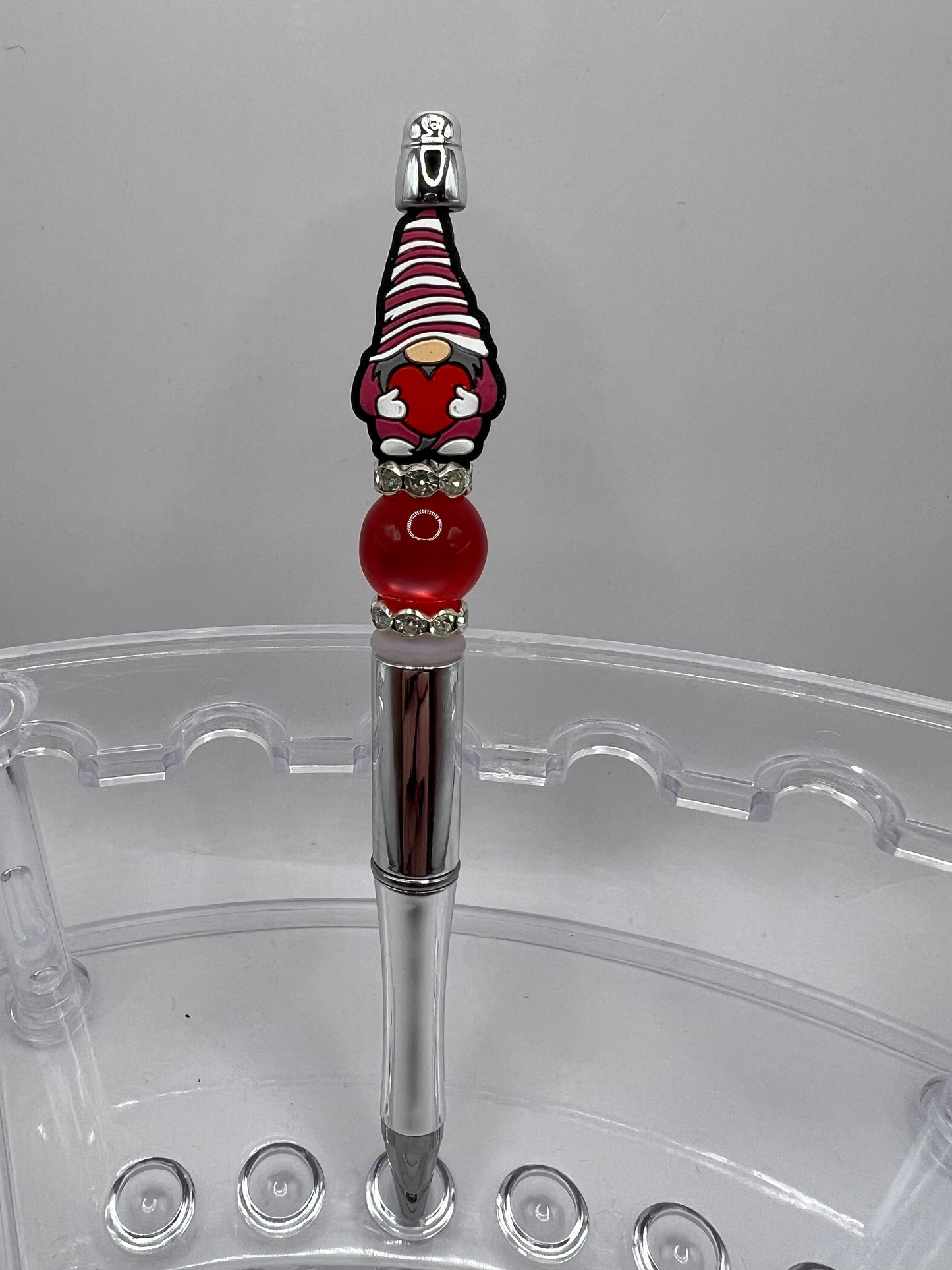 Valentines beaded pen