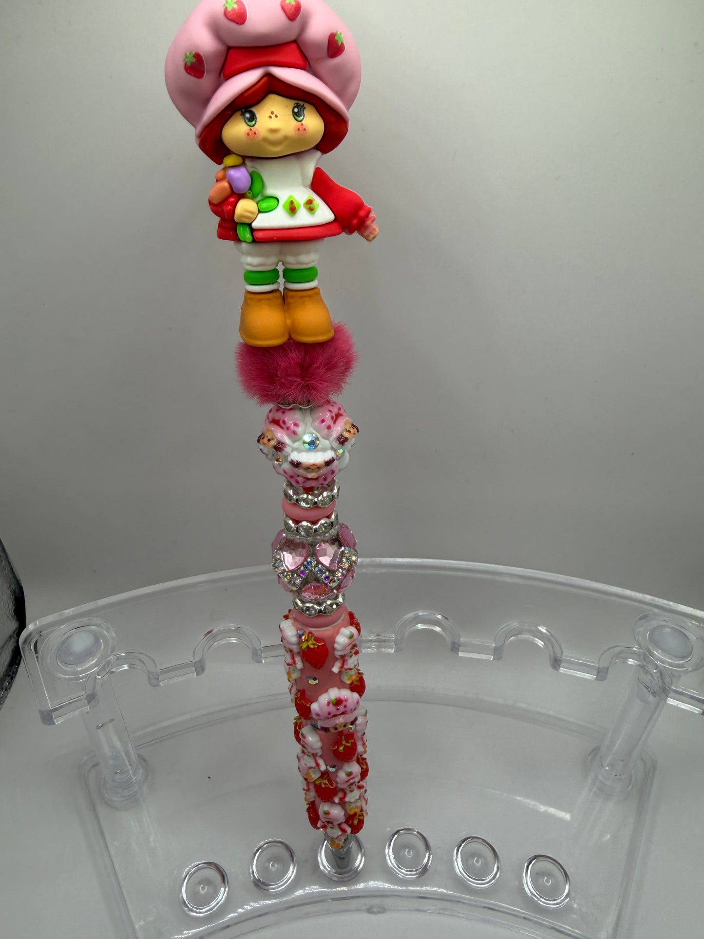 Strawberry shortcake Beaded Pen