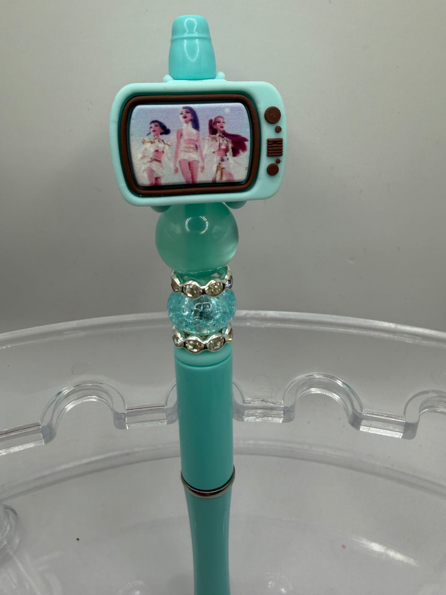 K pop Demon Hunters on TV Beaded Pen