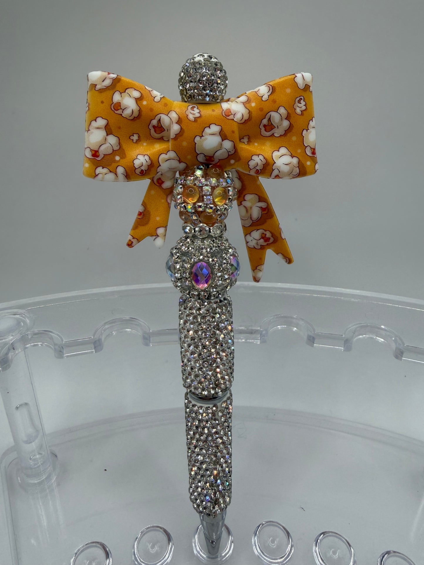Popcorn Bow Beaded Pen
