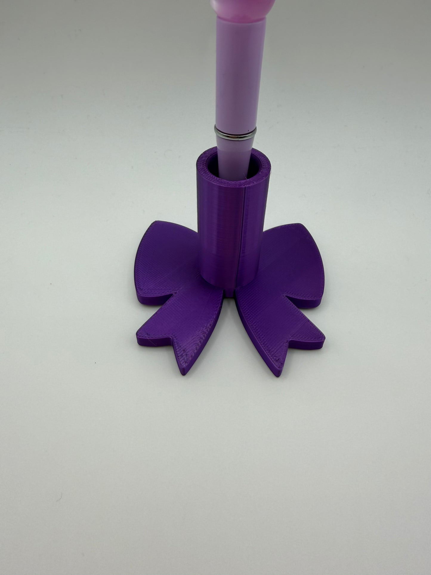 Purple 3D Printed Pen Holder