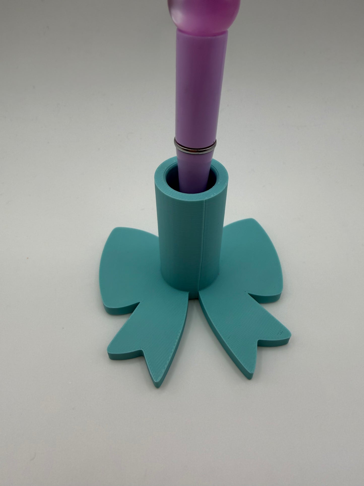 Teal 3D Printed Pen Holder