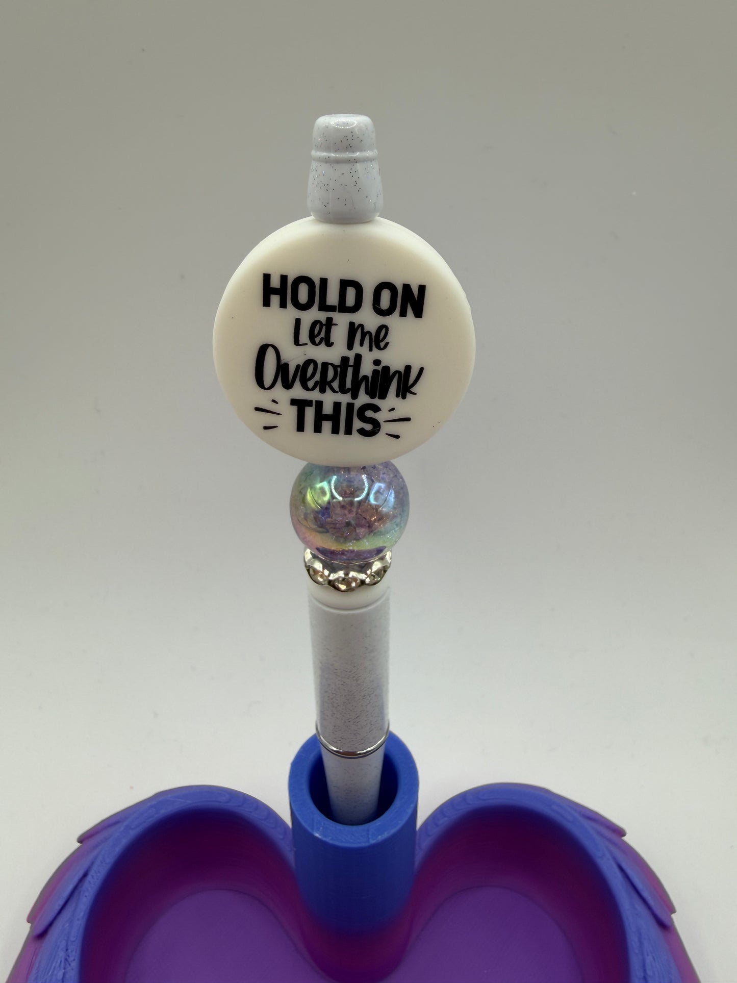 Hold on let me overthink this beaded Pen