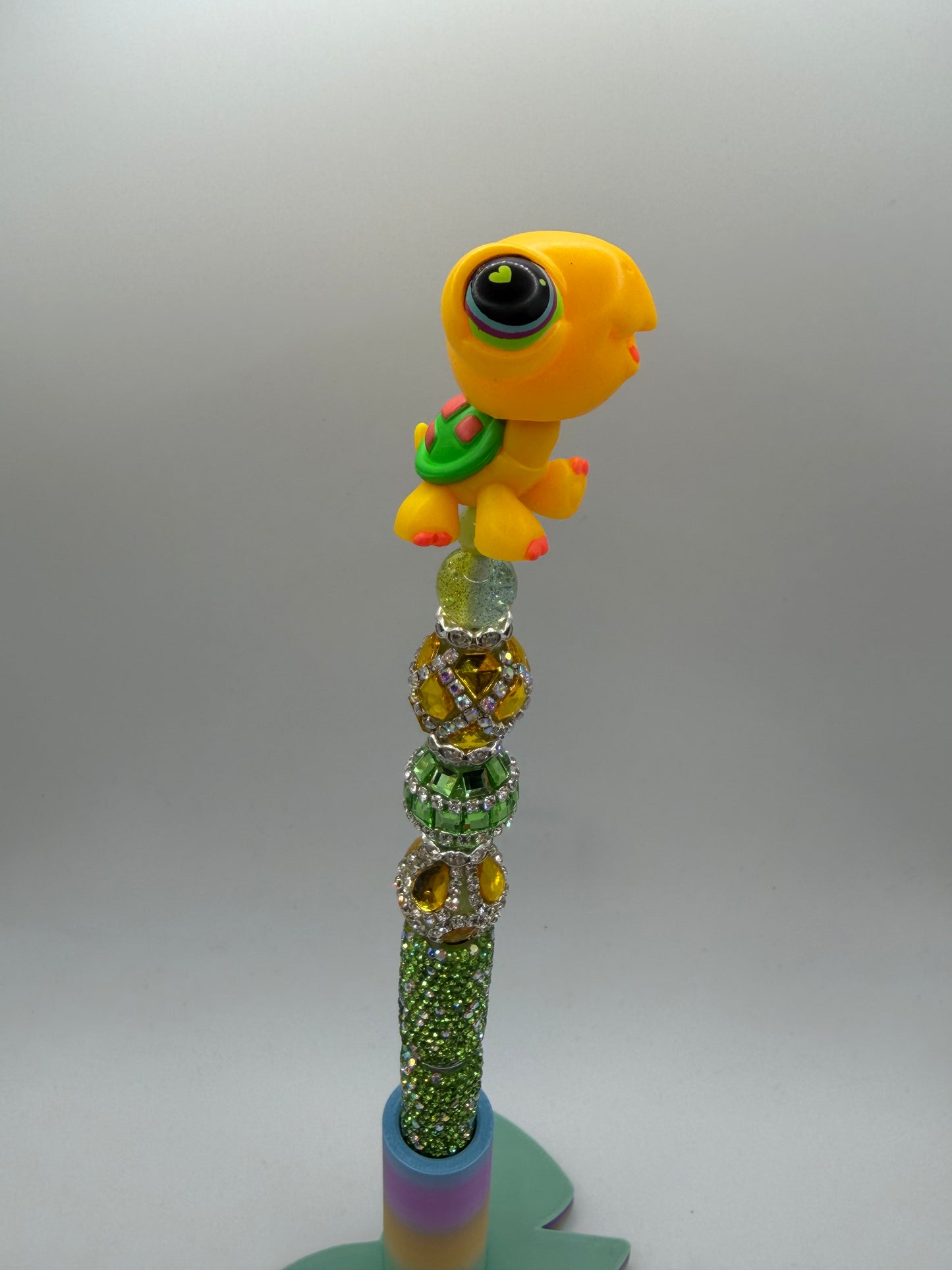 Turtle Beaded Pen