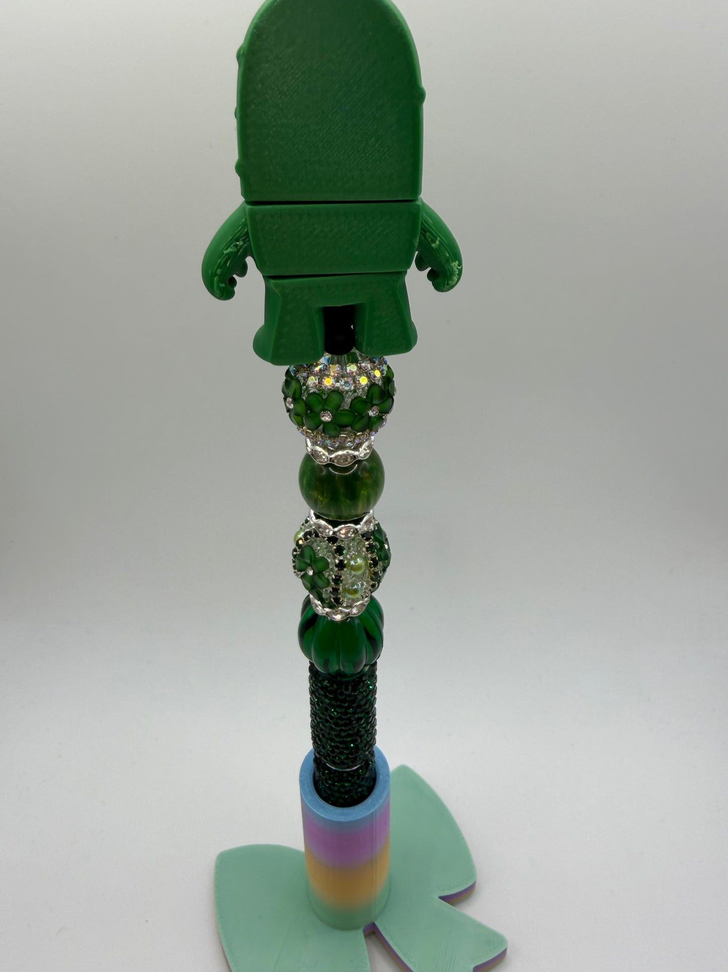Pickle 3D Printed Beaded Pen