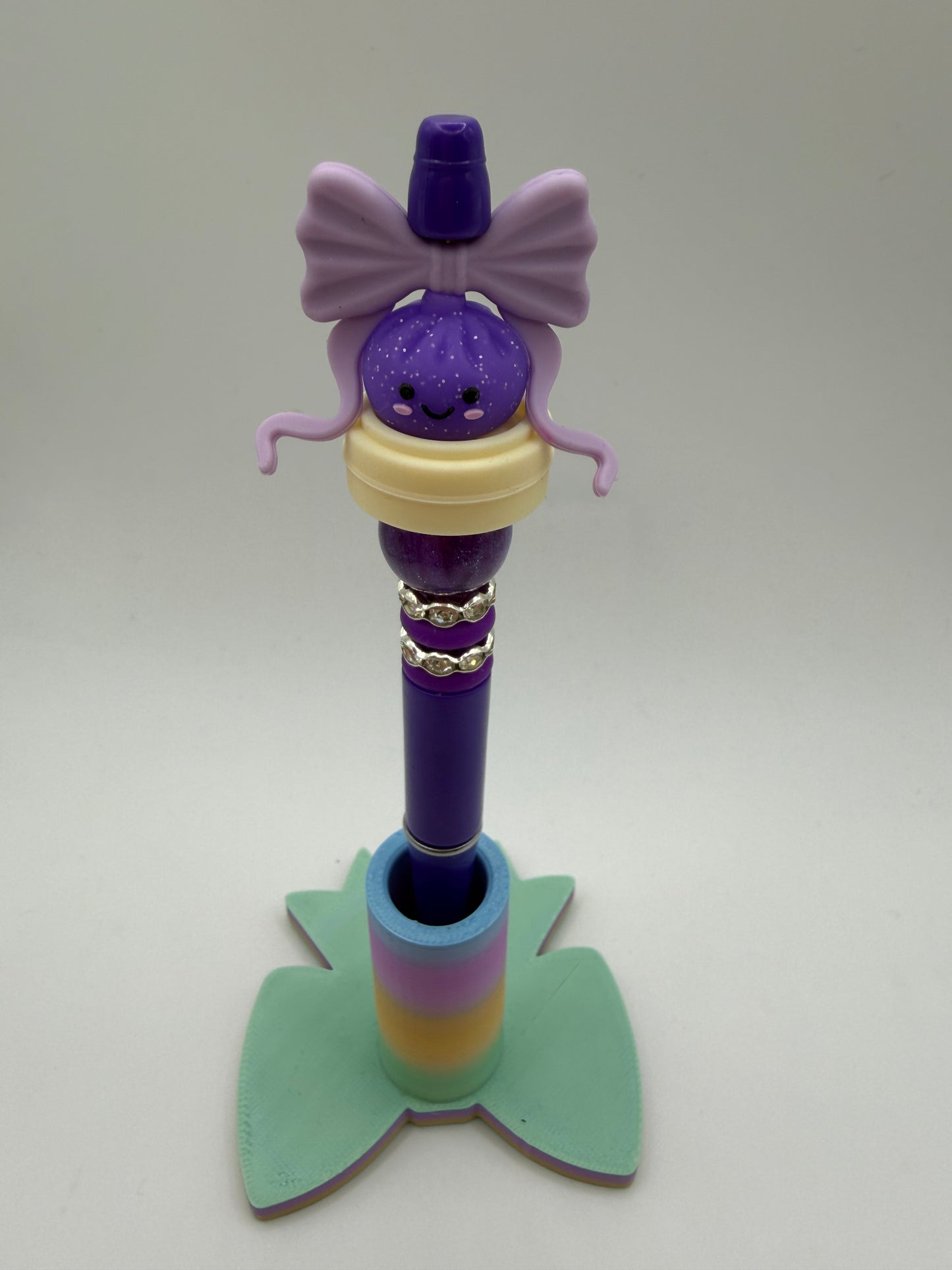 Purple dumpling Beaded Pen