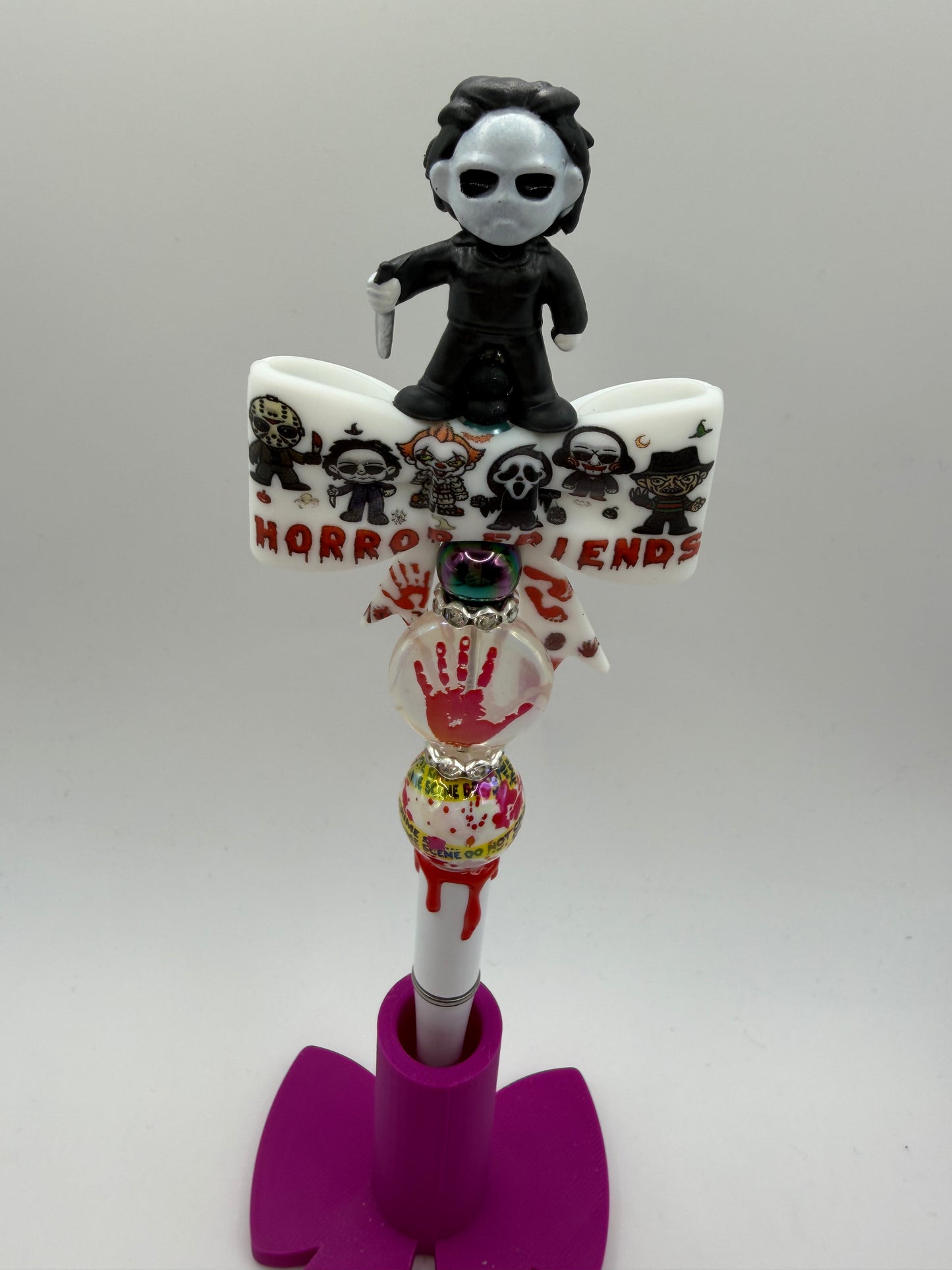Michael Myers Beaded Pen