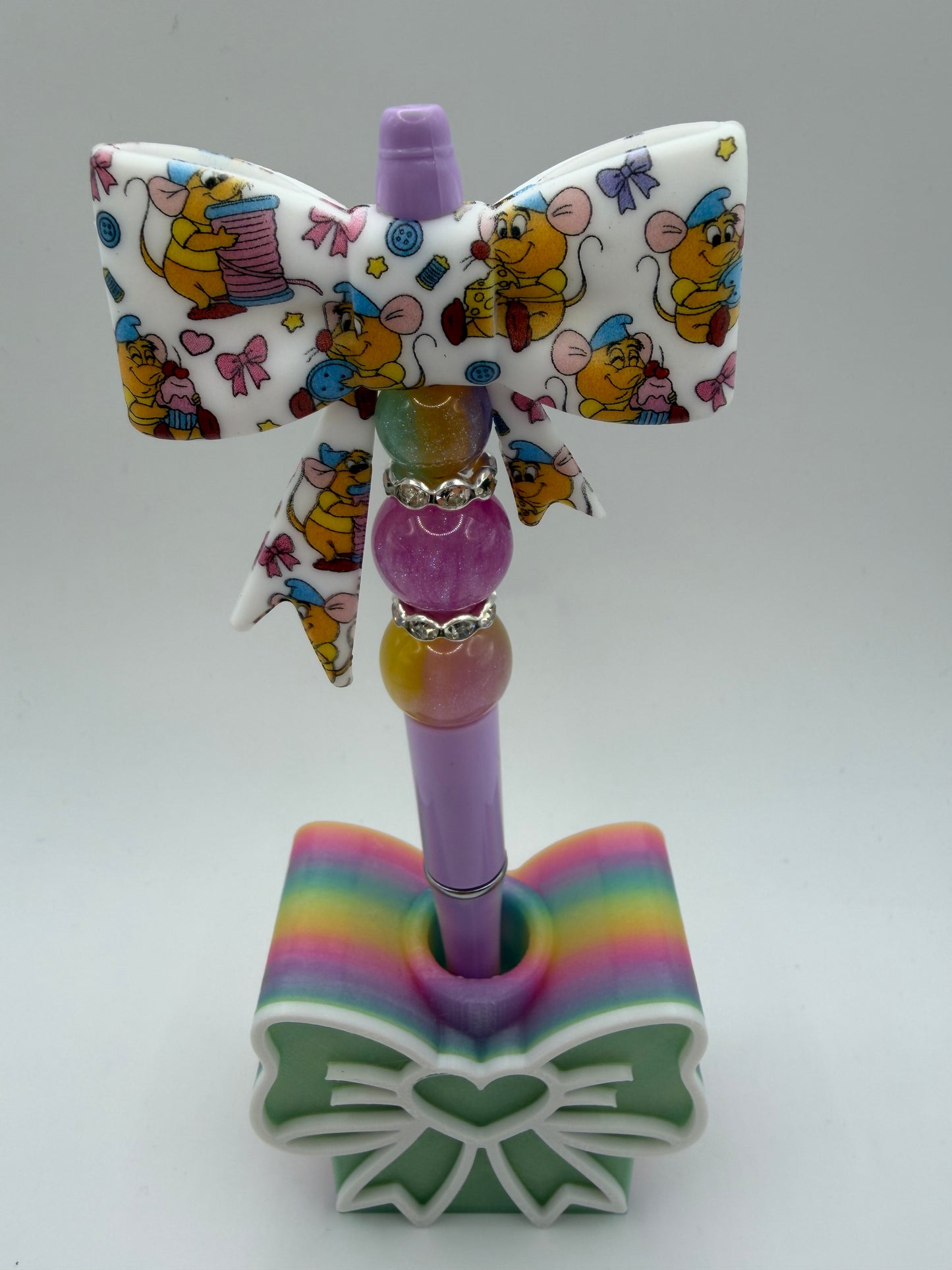 Gus Gus Bow Beaded Pen