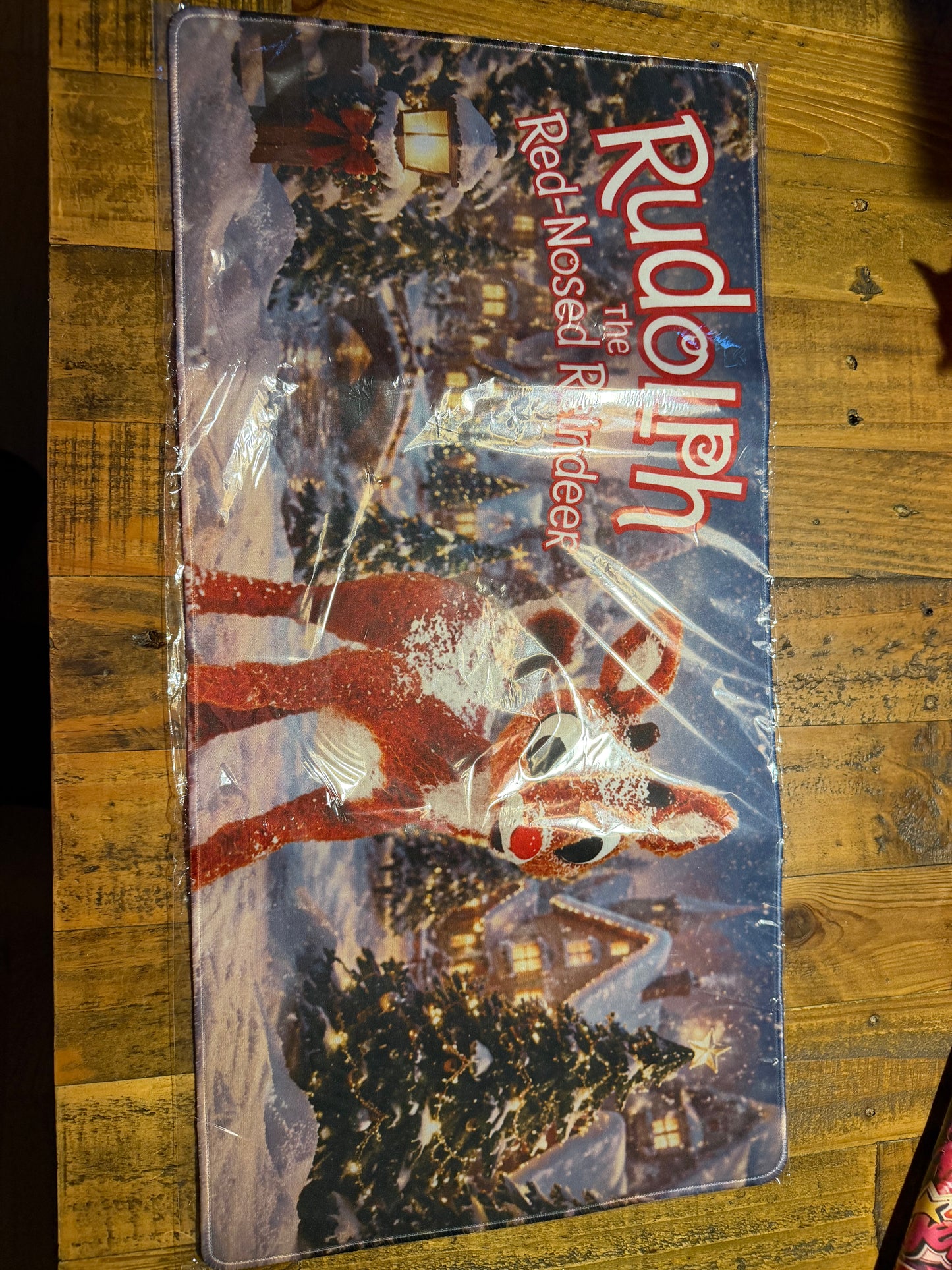 Rudolph desk mat