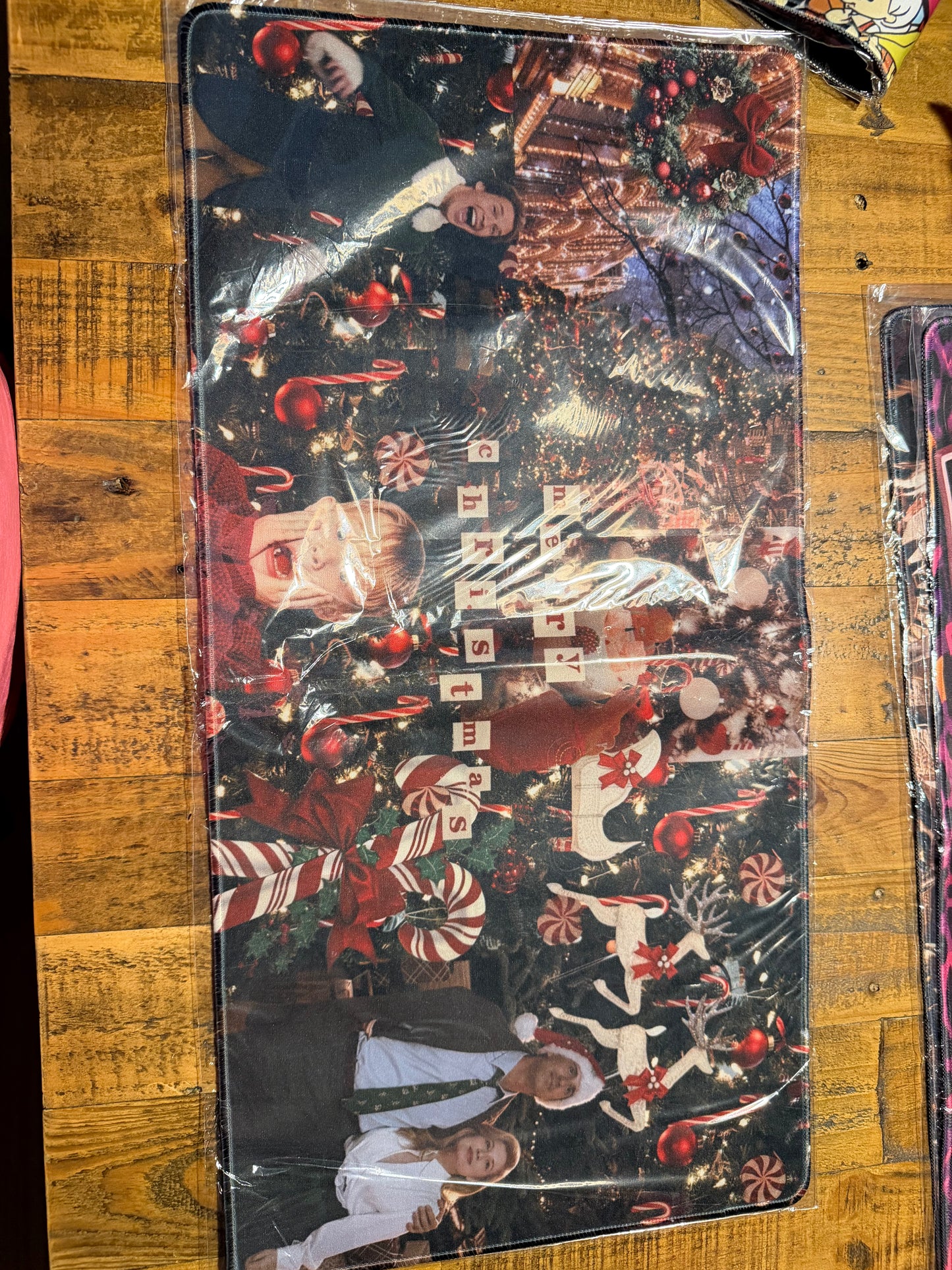 Merry Christmas desk mat