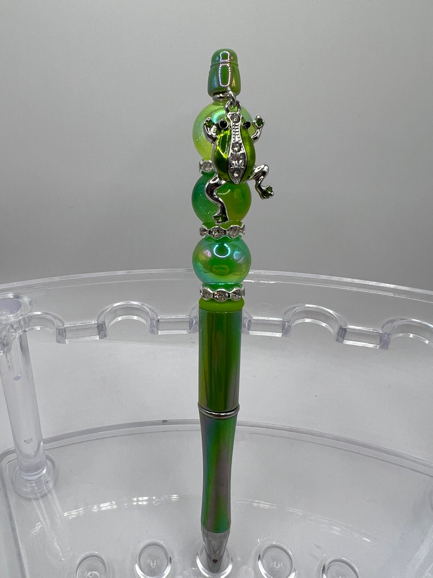 Frog beaded pen