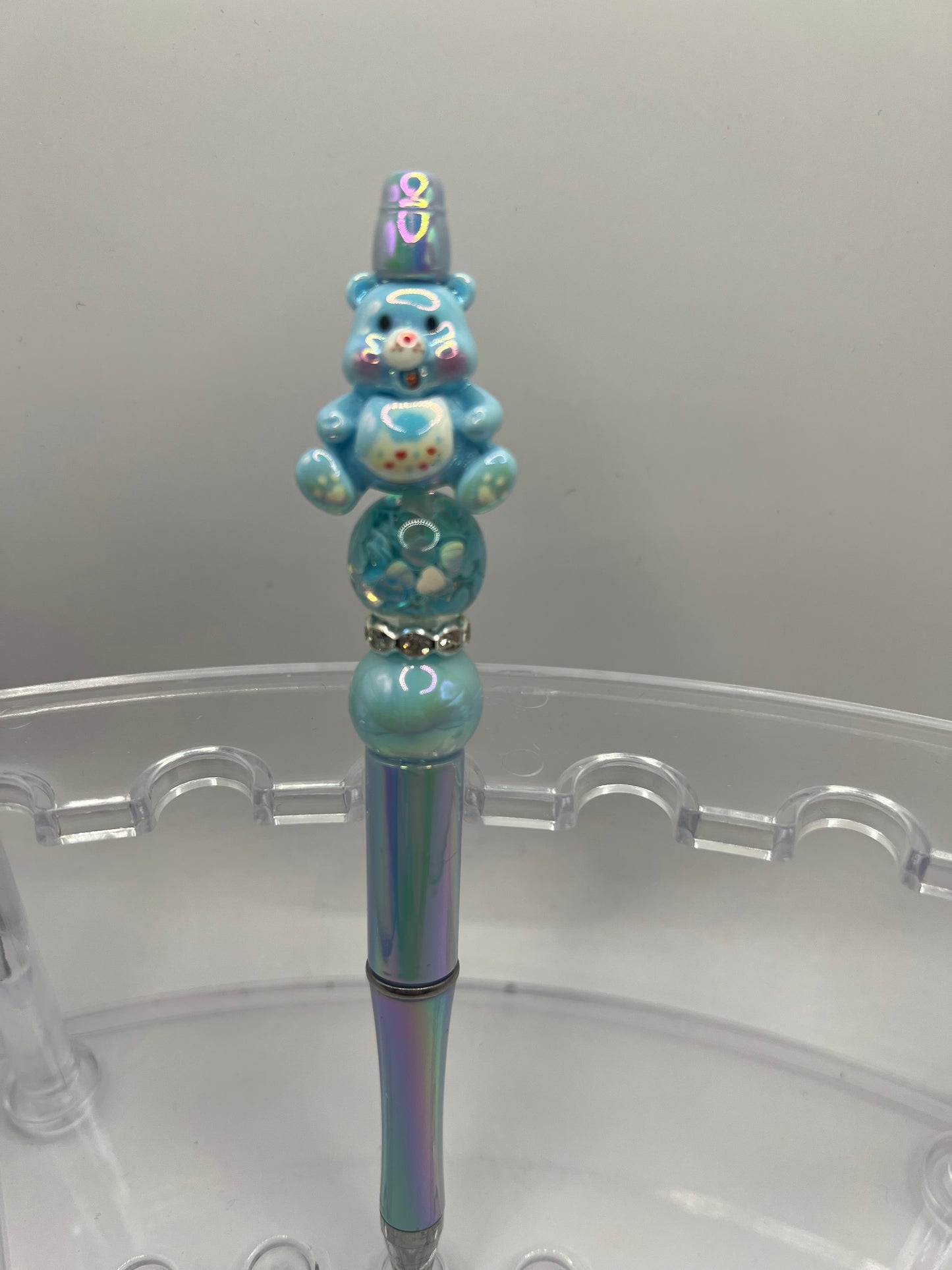 Care Bear Beaded Pen