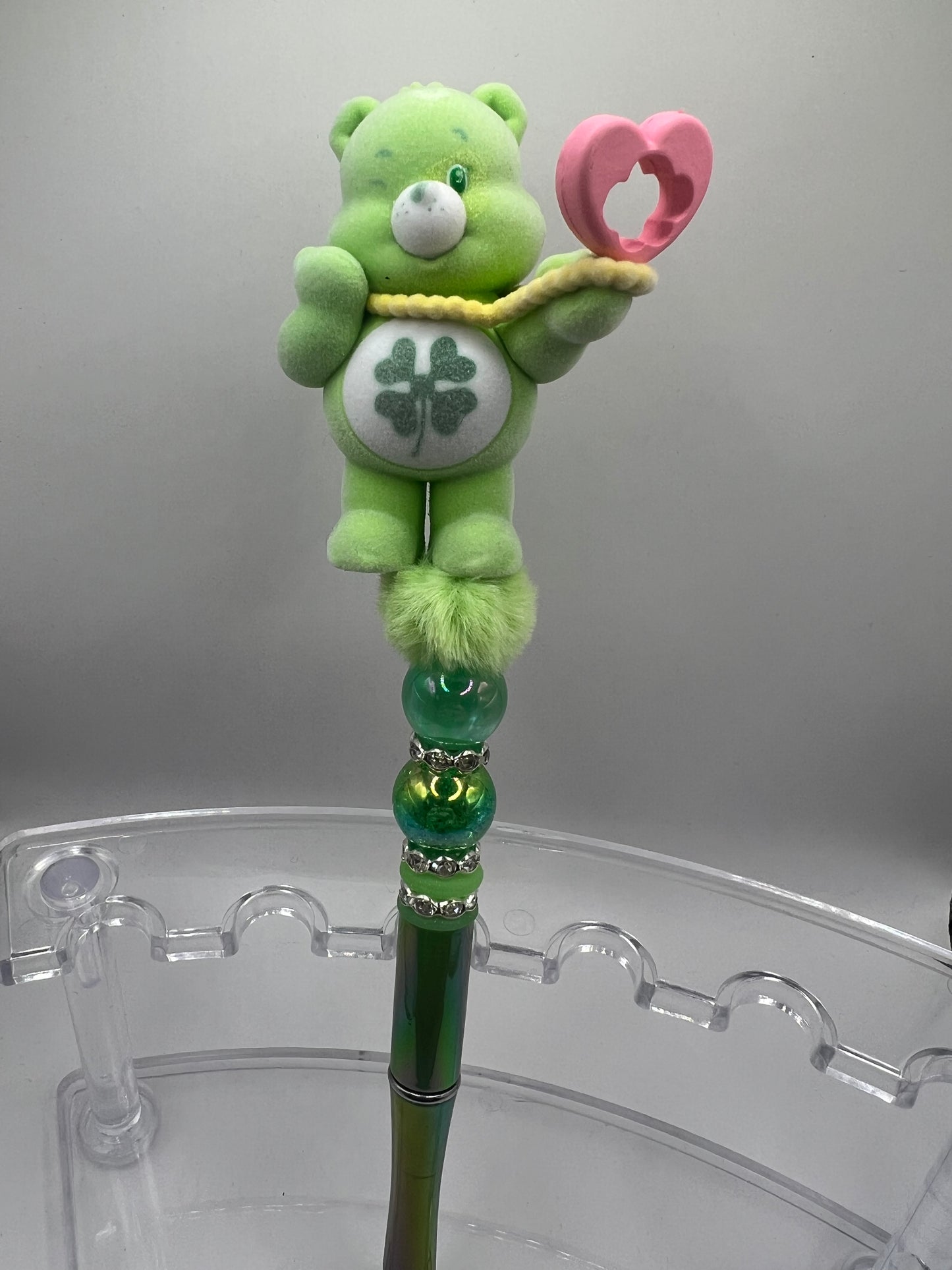Care Bear Beaded Pen