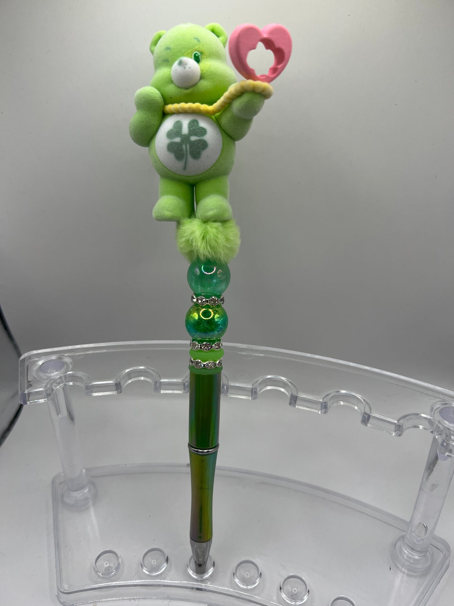 Care Bear Beaded Pen