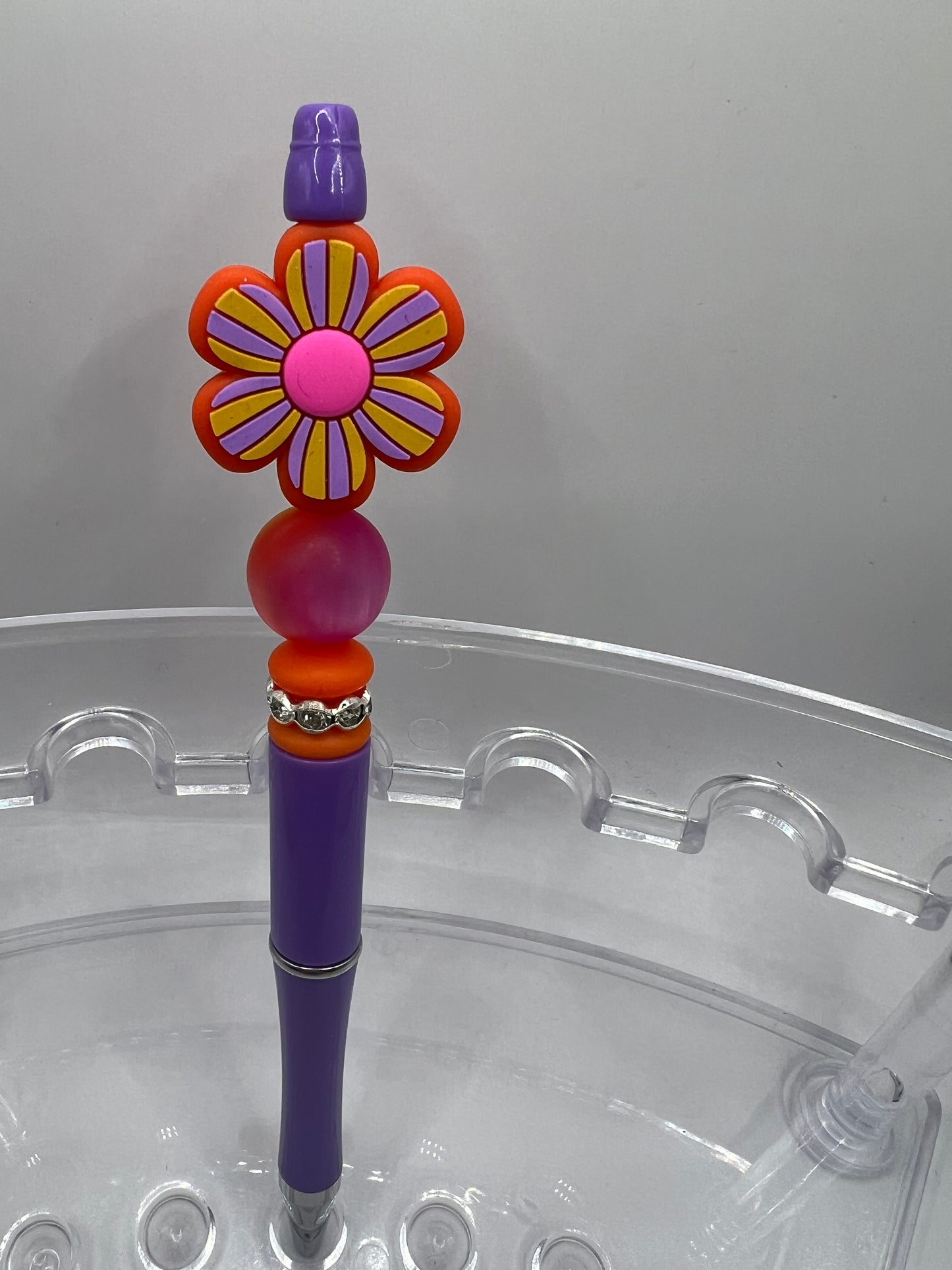 Flower Beaded Pen