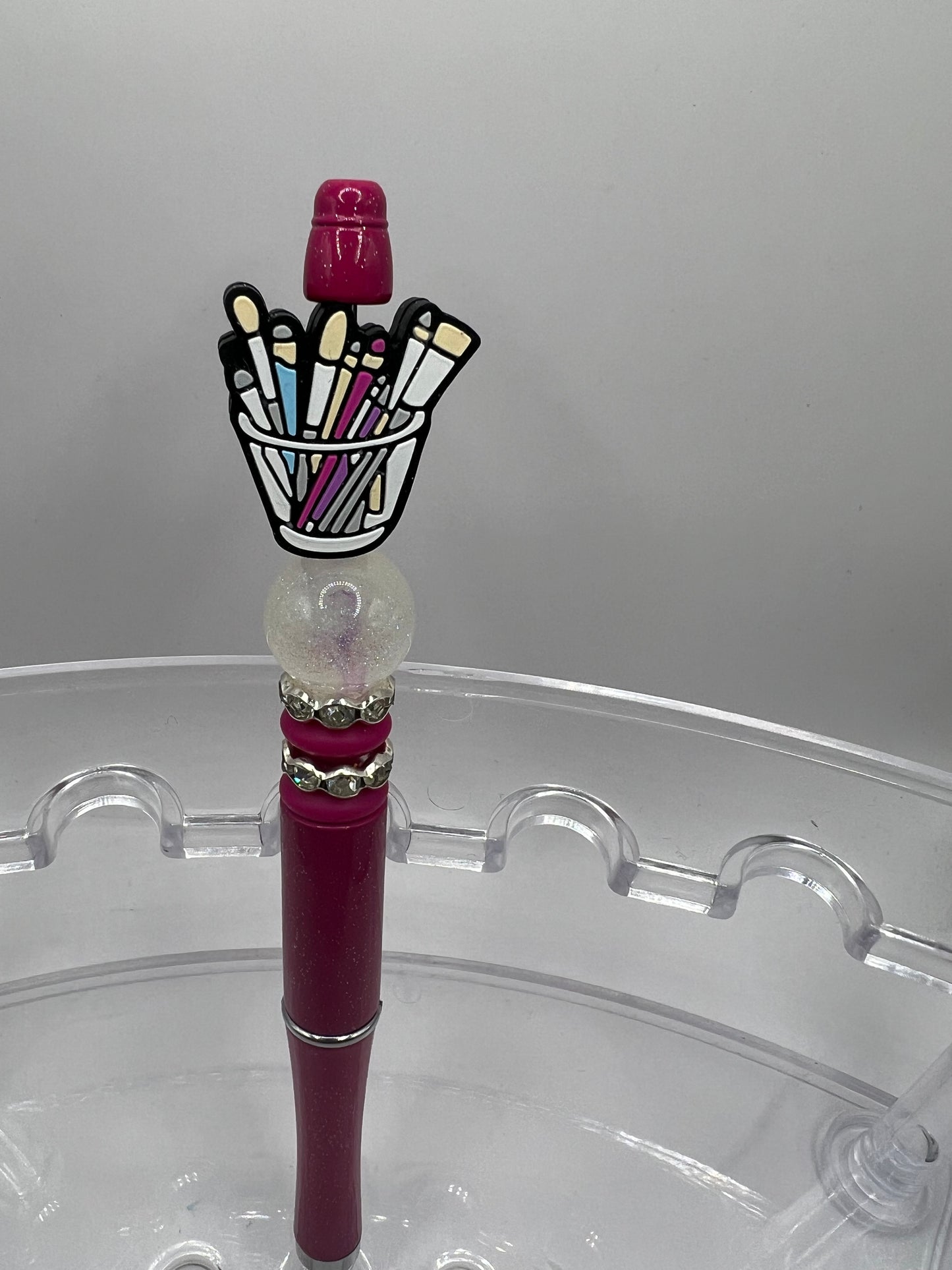 Make up beaded pen