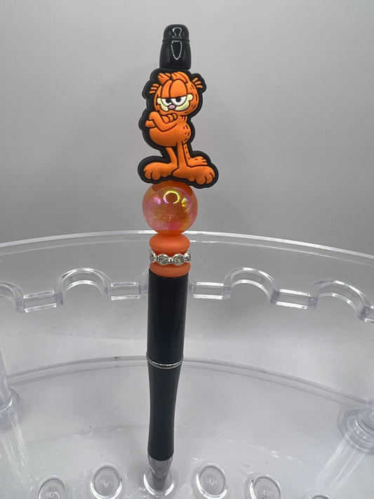 Garfield beaded pen