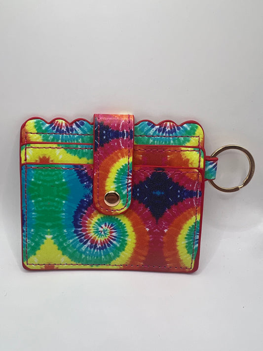Tie-dye wallet