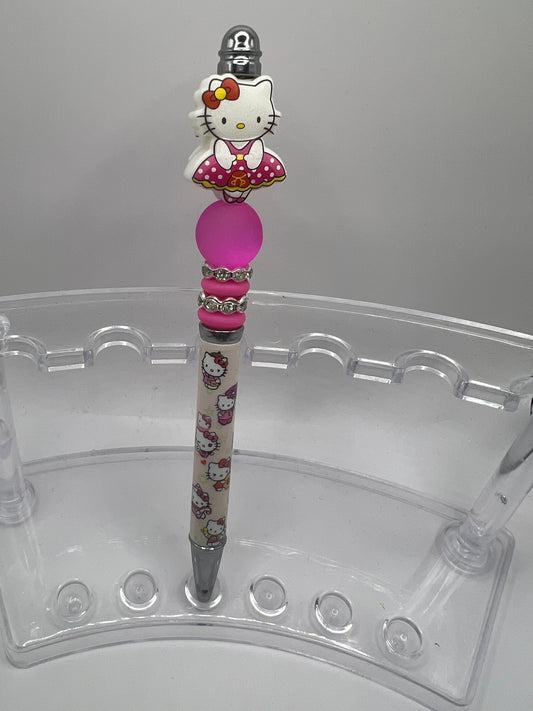 Hello Kitty Beaded Pen
