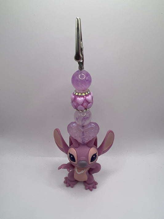 Purple stitch, paper holder or photo holder