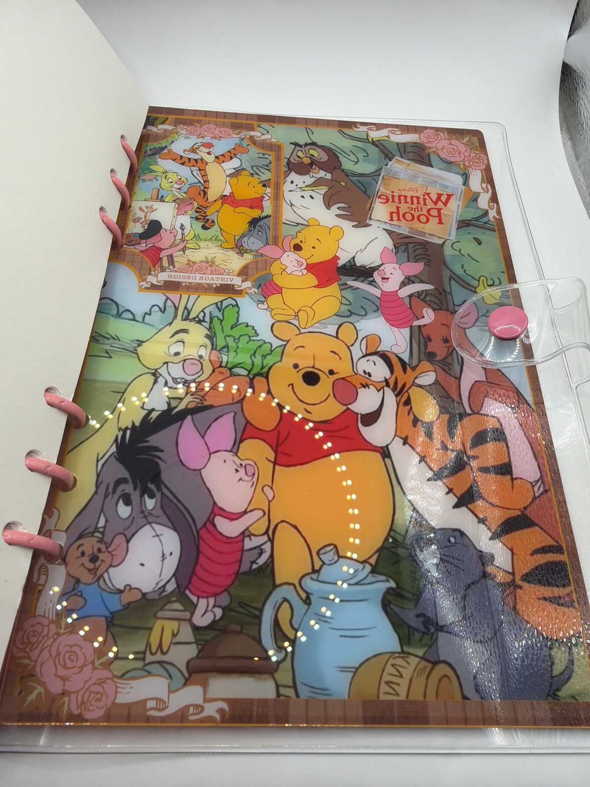 Winnie the Pooh shaker notebook A5
