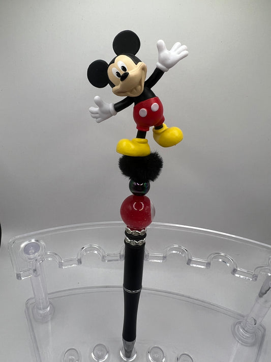 Mickey Mouse Beaded Pen