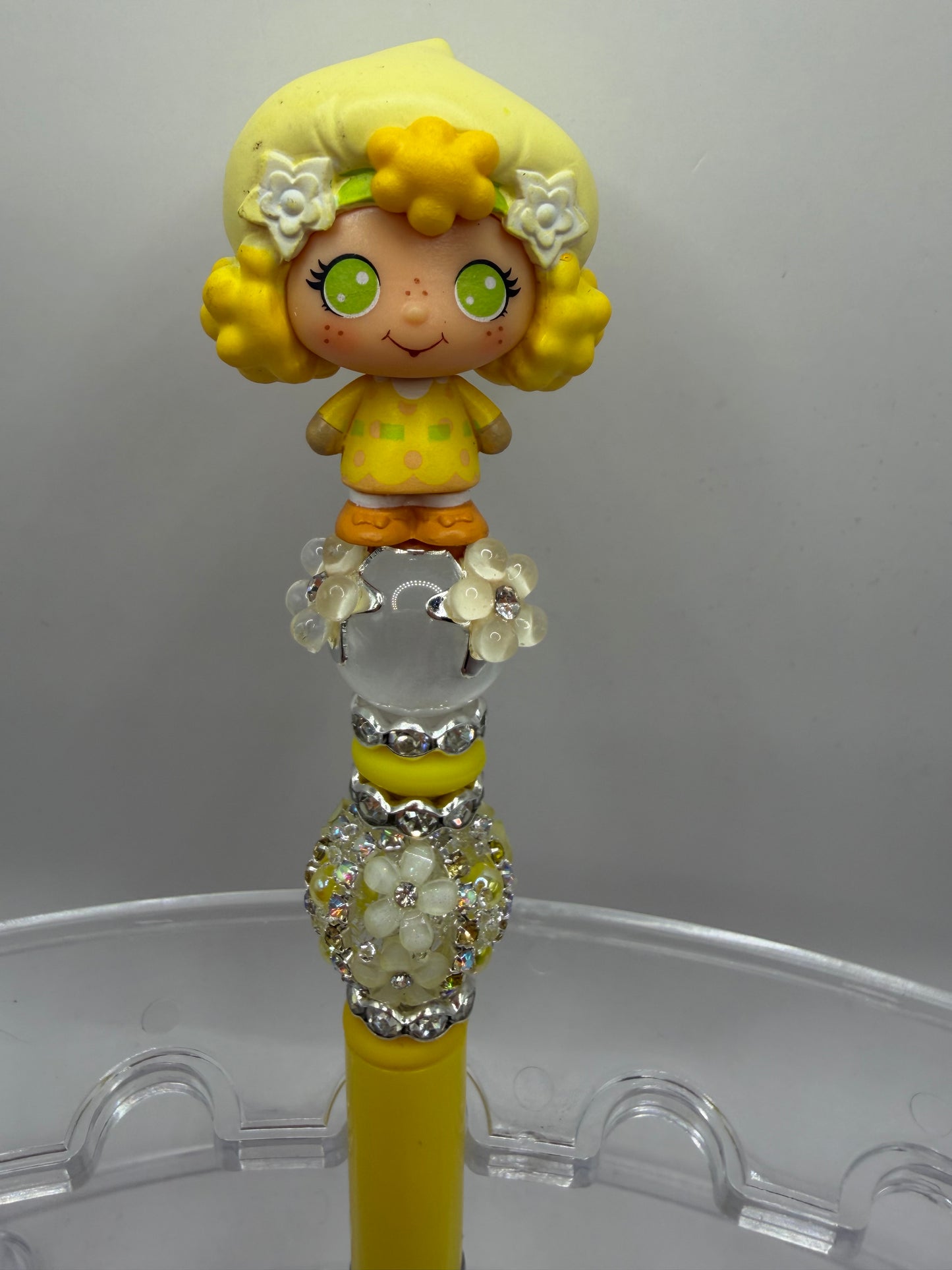 Lemon meringue Beaded Pen