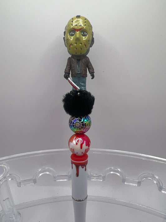 Jason Halloween beaded pen