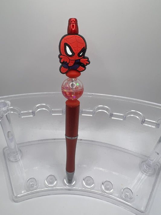 Spider Man Beaded Pen