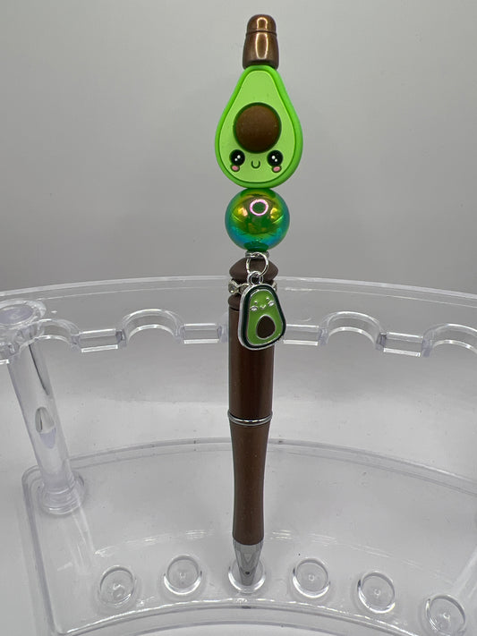 Avocado beaded pen