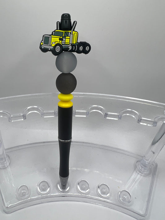 Truck Beaded Pen